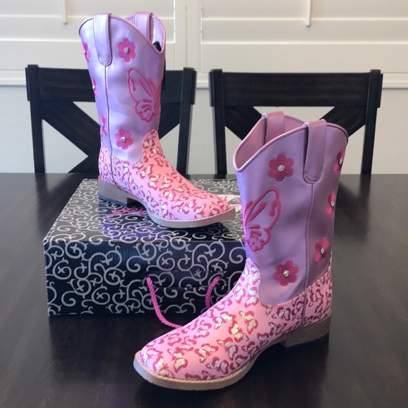 Blazin Roxx Shoes - NEW in Box Blazin Roxx Western Pecos Boots YOUTH/ADULT SIZE